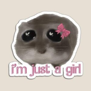 I am Just a Girl - Sticker